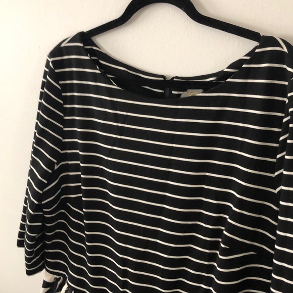 Black and white springy dress - Picture 3 of 4